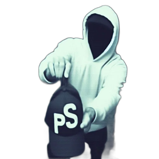 jacket, mask, staff, face transparent PNG cut-out