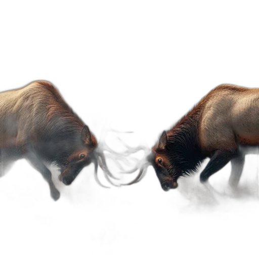 animal, concept art, photorealistic, 3d render transparent PNG cut-out