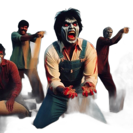 concept art, intense, scene, takes transparent PNG cut-out