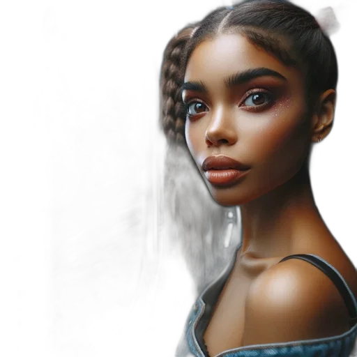 face, photorealistic, fantasy art, concept art transparent PNG cut-out