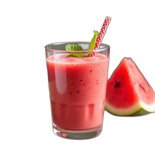 food, photorealistic, 3d render, watermelon transparent PNG cut-out