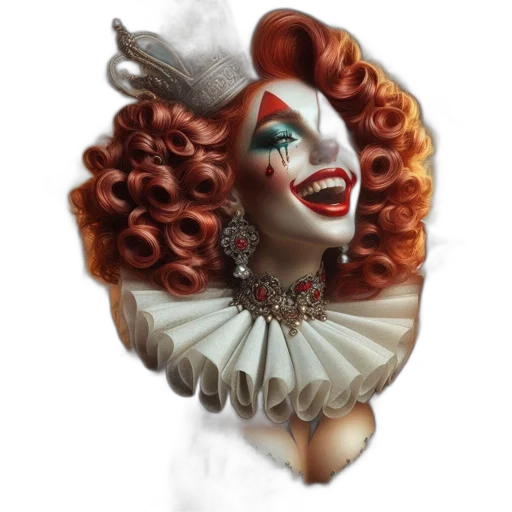 mask, face, crown, concept art transparent PNG cut-out