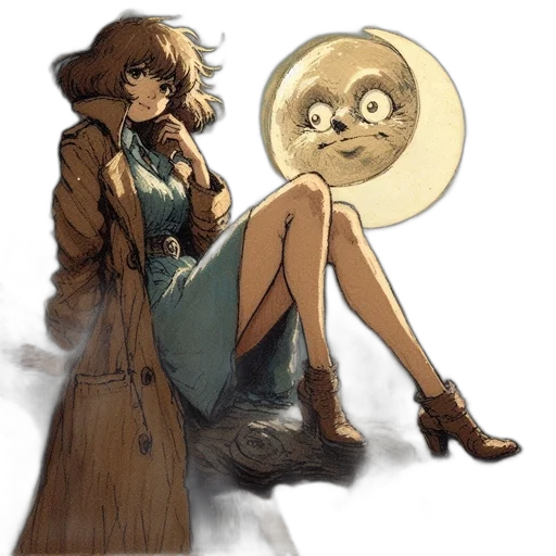 dress, mask, creature, concept art transparent PNG cut-out