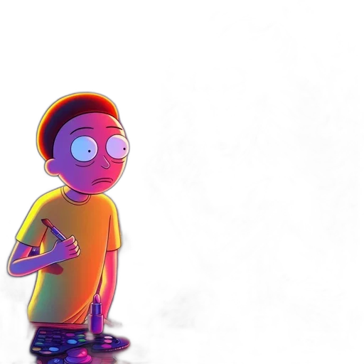 robot, mask, creature, staff transparent PNG cut-out