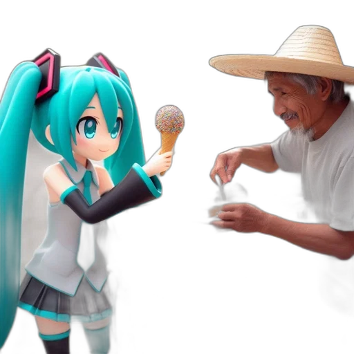food, hat, weapon, staff transparent PNG cut-out