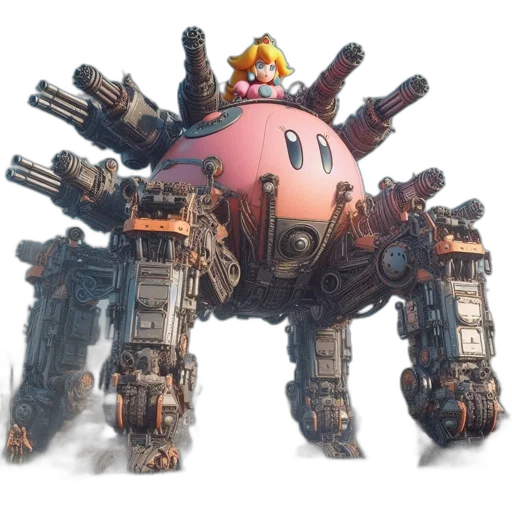 robot, weapon, animal, creature transparent PNG cut-out