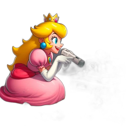 dress, weapon, crown, staff transparent PNG cut-out