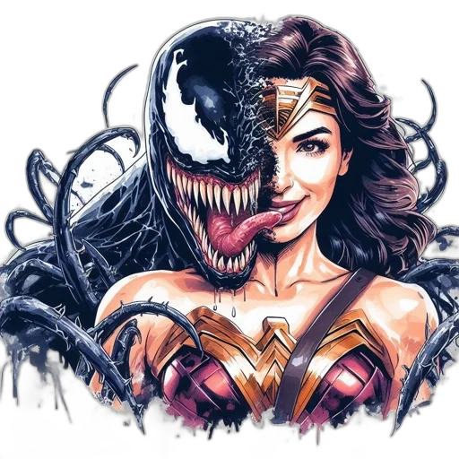mask, comic book art, concept art, fantasy art transparent PNG cut-out