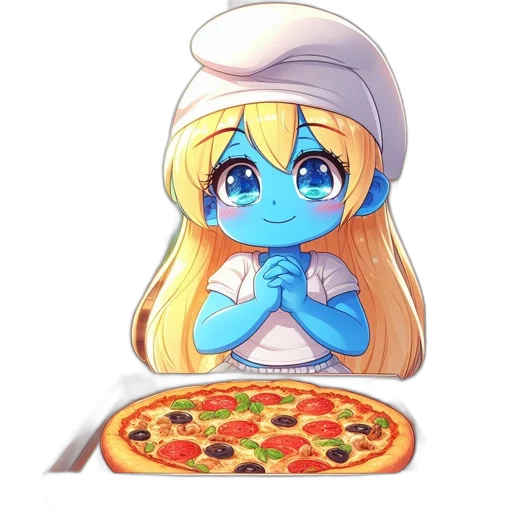 food, anime, pixel art, cartoon transparent PNG cut-out