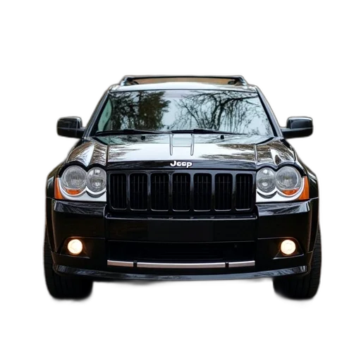 car, photorealistic, 3d render, 2007 transparent PNG cut-out