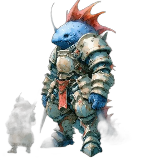 dragon, creature, staff, robot transparent PNG cut-out
