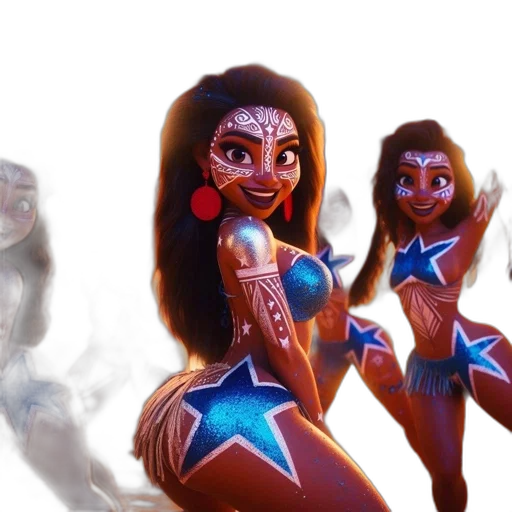 concept art, comic book art, 3d render, fantasy art transparent PNG cut-out