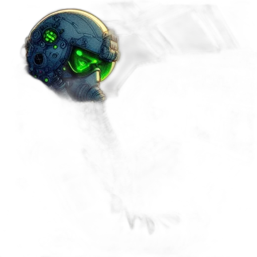 robot, weapon, staff, mask transparent PNG cut-out