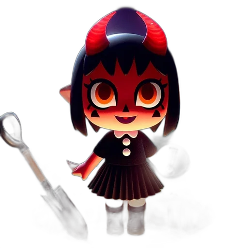 staff, weapon, mask, creature transparent PNG cut-out