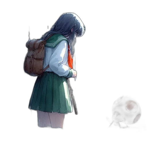 jacket, creature, mask, weapon transparent PNG cut-out