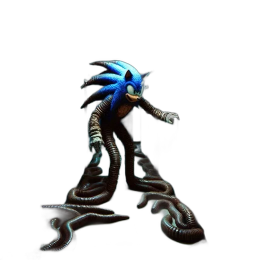 creature, staff, dragon, robot transparent PNG cut-out