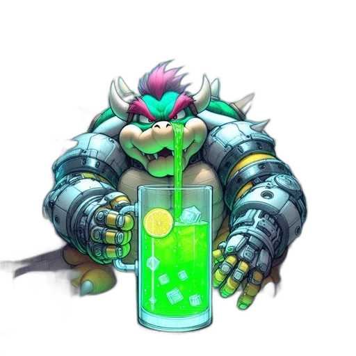dragon, staff, creature, bottle transparent PNG cut-out