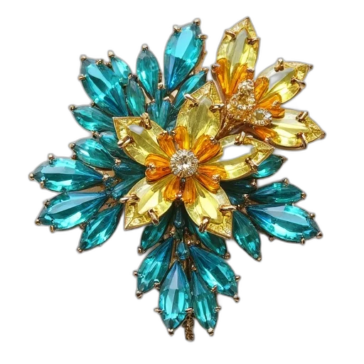 jewelry, crown, flower, staff transparent PNG cut-out