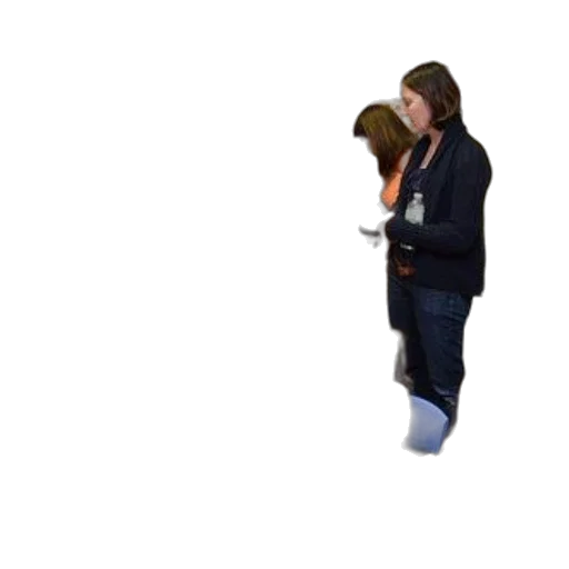 staff, jacket, 3d render, pixel art transparent PNG cut-out