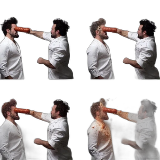 hair, bottle, food, weapon transparent PNG cut-out