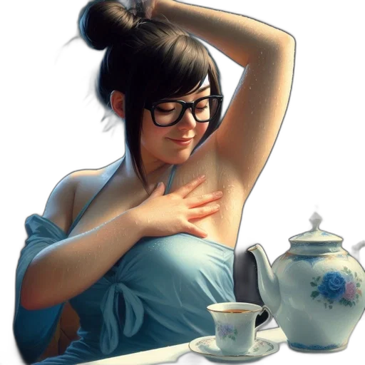 dress, jewelry, food, face transparent PNG cut-out