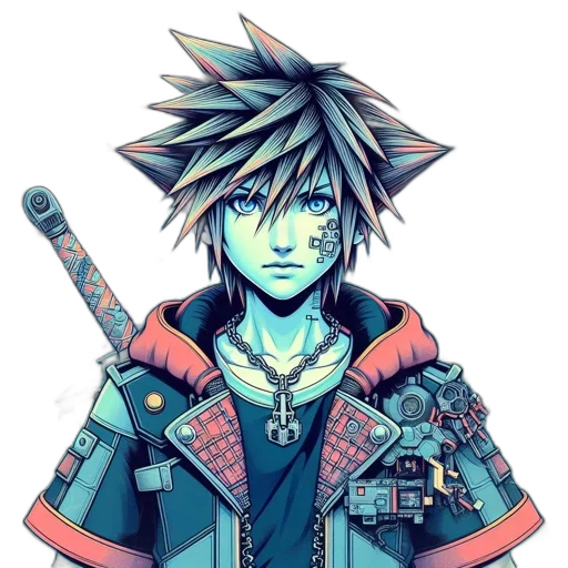 sword, pixel art, fantasy art, concept art transparent PNG cut-out