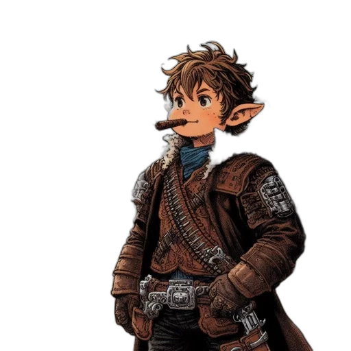 staff, jacket, dragon, concept art transparent PNG cut-out