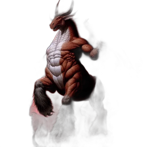 dragon, creature, animal, staff transparent PNG cut-out