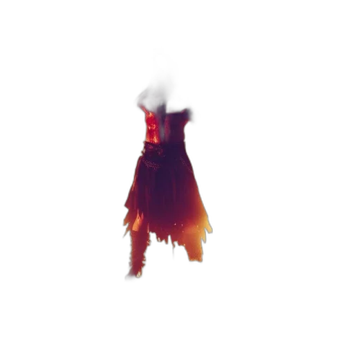 dress, hair, mask, jacket transparent PNG cut-out