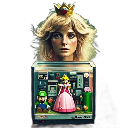 crown, face, dress, robot transparent PNG cut-out