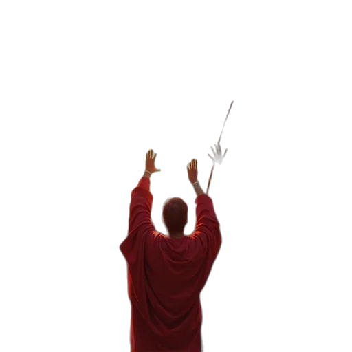 staff, umbrella, jacket, weapon transparent PNG cut-out