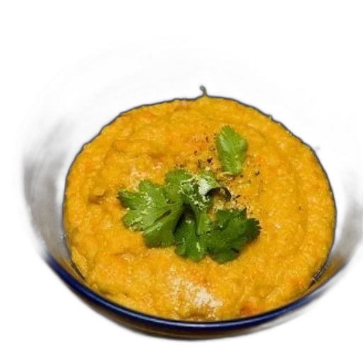 food, vibrant, orange, soup transparent PNG cut-out