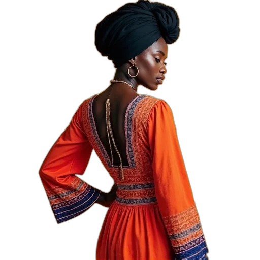dress, jewelry, jacket, hat transparent PNG cut-out