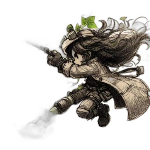 weapon, staff, sword, fantasy art transparent PNG cut-out
