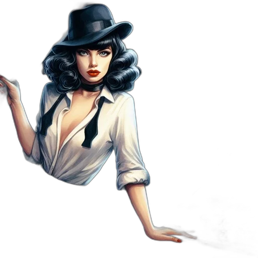 hat, staff, concept art, comic book art transparent PNG cut-out