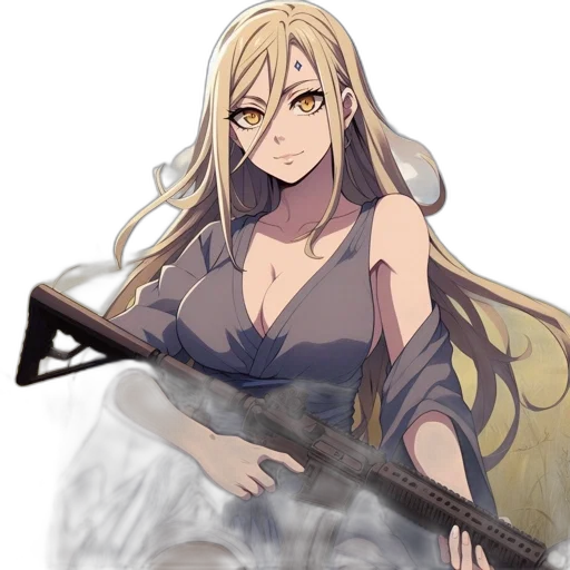 weapon, staff, sword, anime transparent PNG cut-out