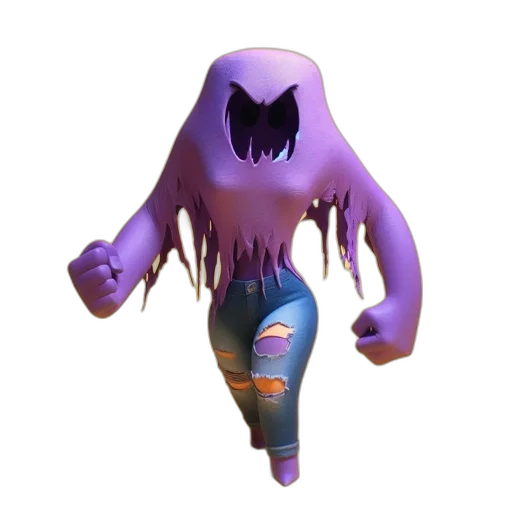 creature, animal, 3d render, concept art transparent PNG cut-out