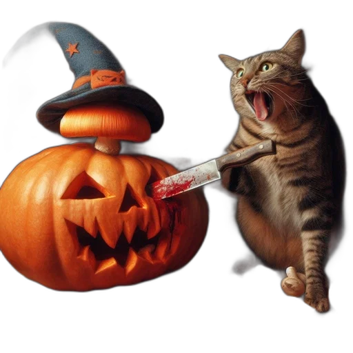 staff, photorealistic, halloween, scene transparent PNG cut-out