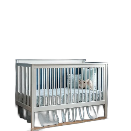 furniture, 3d render, photorealistic, blue transparent PNG cut-out