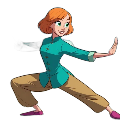 jacket, dress, staff, cartoon transparent PNG cut-out