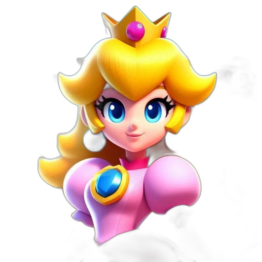 crown, dress, face, staff transparent PNG cut-out