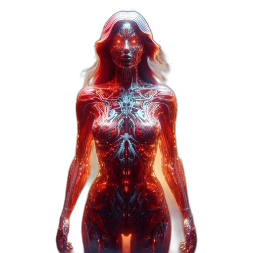 dress, robot, creature, jewelry transparent PNG cut-out