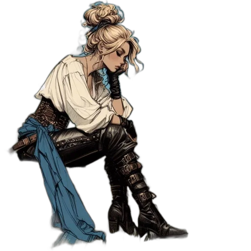 staff, dress, concept art, fantasy art transparent PNG cut-out