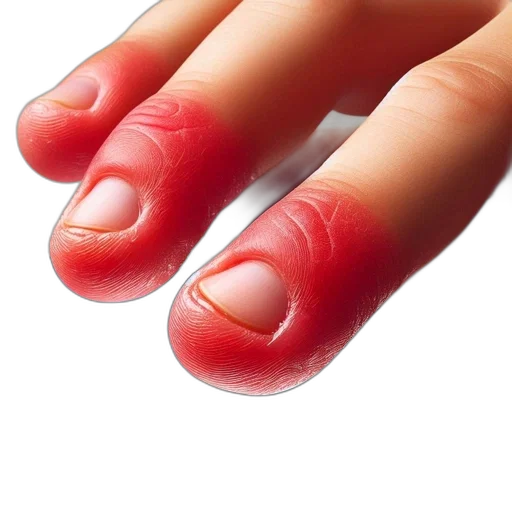 photorealistic, 3d render, red, person transparent PNG cut-out