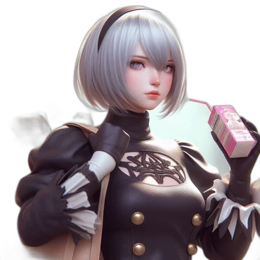robot, staff, jacket, weapon transparent PNG cut-out