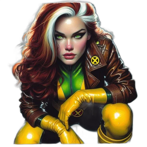 jacket, comic book art, concept art, fantasy art transparent PNG cut-out