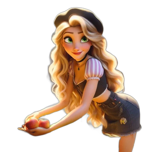 staff, dress, food, fantasy art transparent PNG cut-out