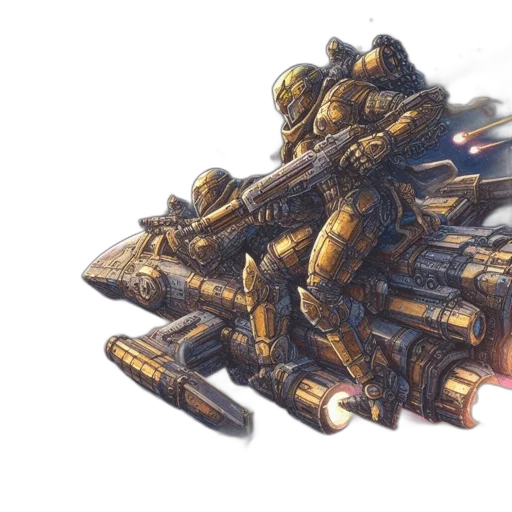 weapon, robot, sword, concept art transparent PNG cut-out