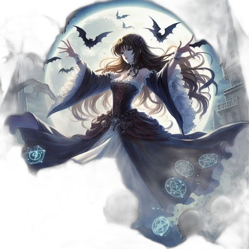 dress, mask, fantasy art, concept art transparent PNG cut-out