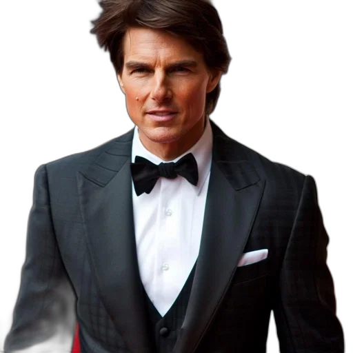 photorealistic, cartoon, man, tuxedo transparent PNG cut-out